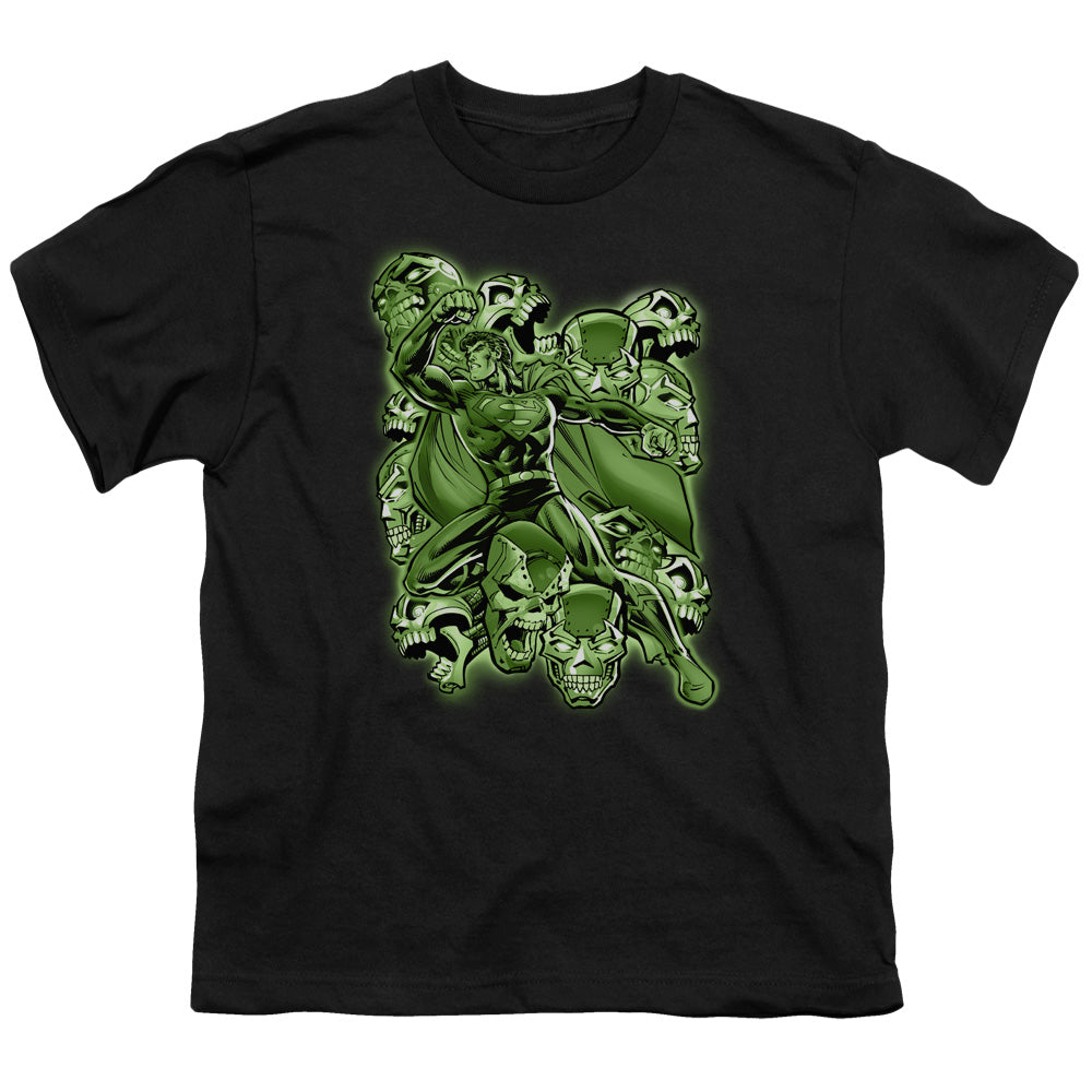 Superman Metallo Mayhem Licensed Kid's T-Shirt (Ages 4-7) SM-LG