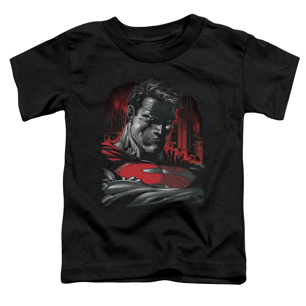 Superman Man Of Steel Licensed Toddler T-Shirt SM-LG