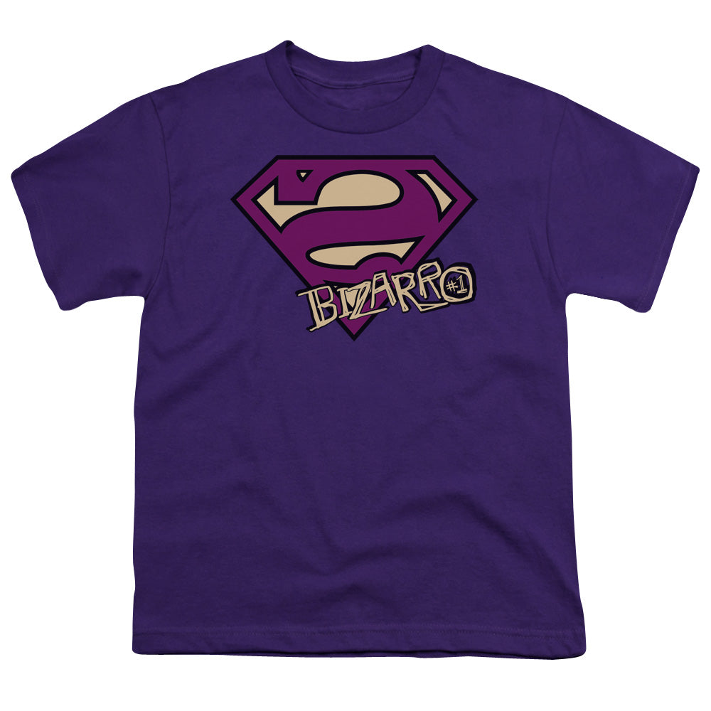 Superman Bizarro Shield Licensed Kid's T-Shirt (Ages 4-7) SM-XL