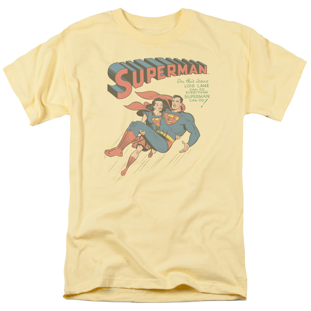 Superman #57 Cover Licensed Adult Unisex T-Shirt Regular Fit Tee SM-3X