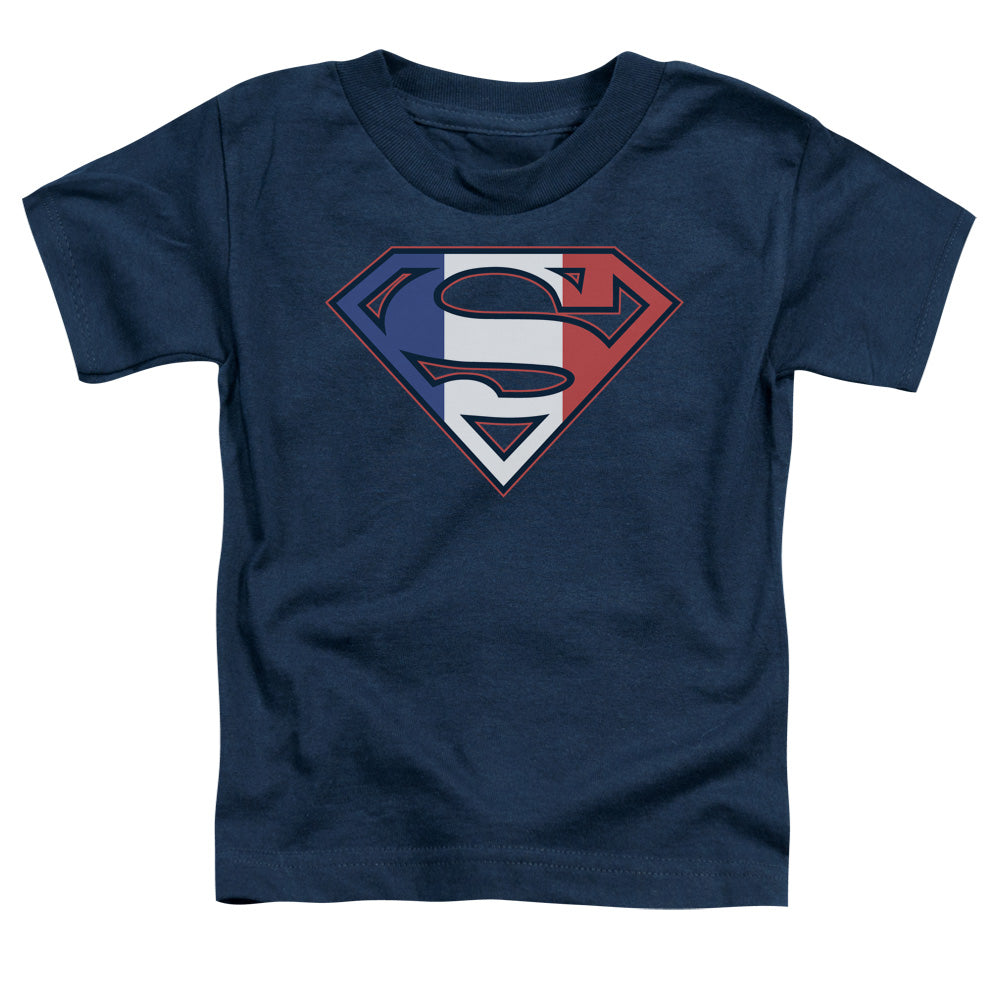 Superman French Shield Licensed Toddler T-Shirt SM-LG