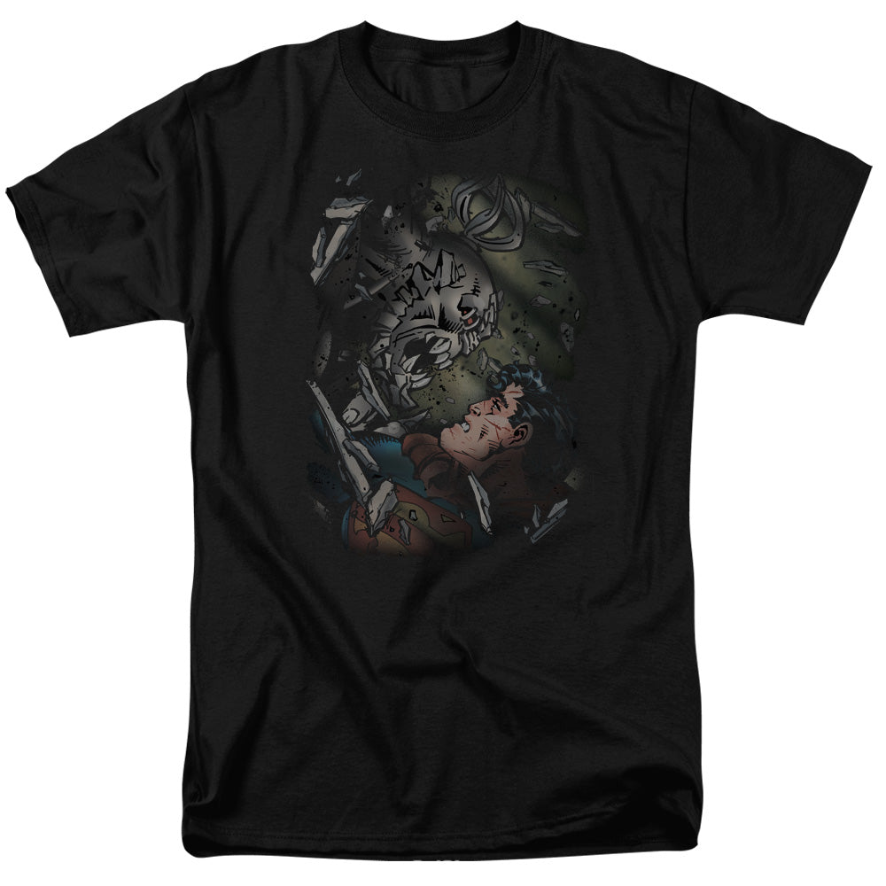 Superman Epic Battle Licensed Adult Unisex T-Shirt Regular Fit Tee SM-3X