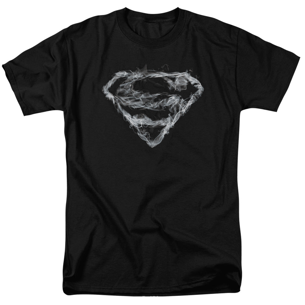 Superman Smoking Shield Licensed Adult Unisex T-Shirt Regular Fit Tee SM-3X