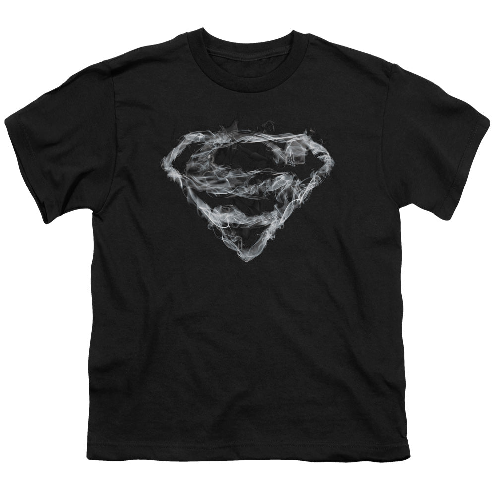 Superman Smoking Shield Licensed Kid's T-Shirt (Ages 4-7) XS-XL