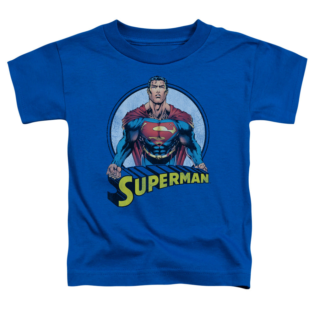 Superman Flying High Again Licensed Toddler T-Shirt SM-LG