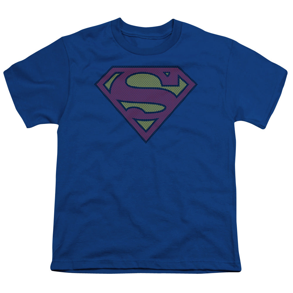 Superman Little Logos Licensed Kid's T-Shirt (Ages 4-7) XS-LG