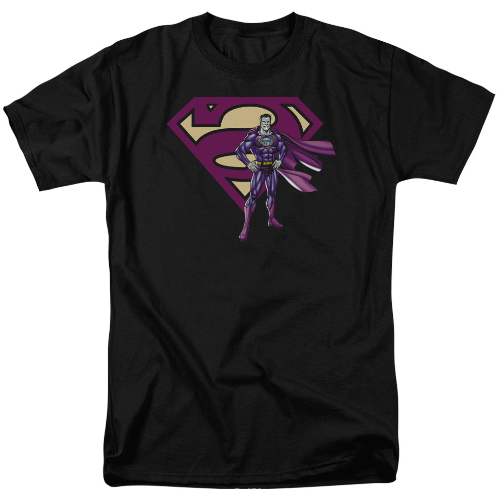 Superman Bizarro & Logo Licensed Adult Unisex T-Shirt Regular Fit Tee SM-3X
