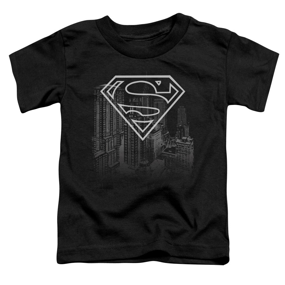 Superman Skyline Licensed Toddler T-Shirt SM-LG