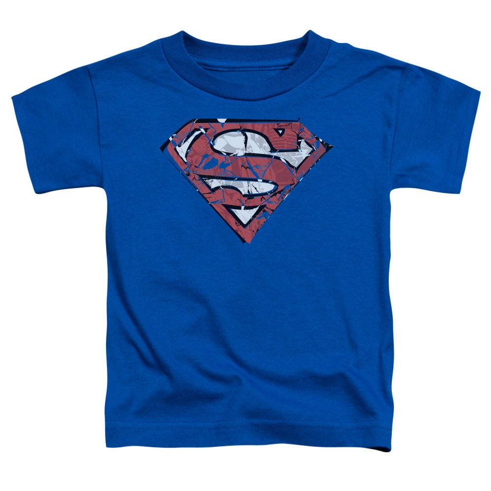 Superman Ripped And Shredded Licensed Toddler T-Shirt SM-LG