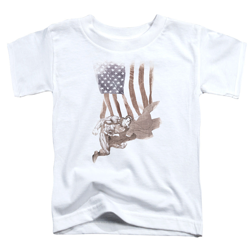 Superman Super American Licensed Toddler T-Shirt SM
