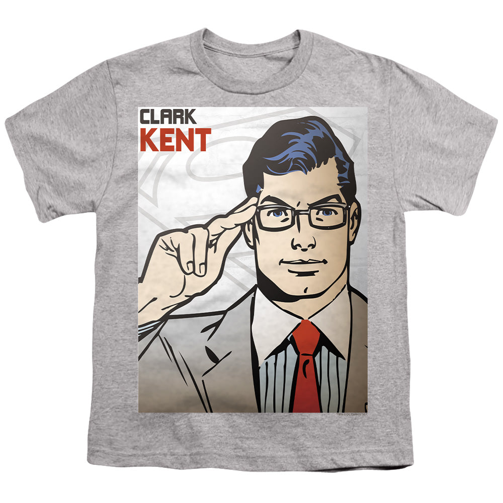 Superman(Dc) Clark Kent Cover Licensed Kid's T-Shirt (Ages 4-7) SM