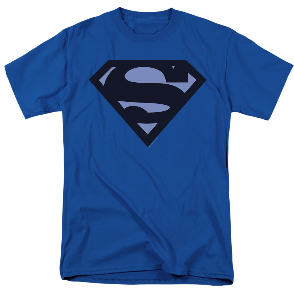 Superman Blue Shield Licensed Adult Unisex T-Shirt Regular Fit Tee SM-3X