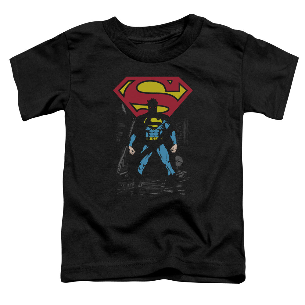 Superman Dark Alley Licensed Toddler T-Shirt SM