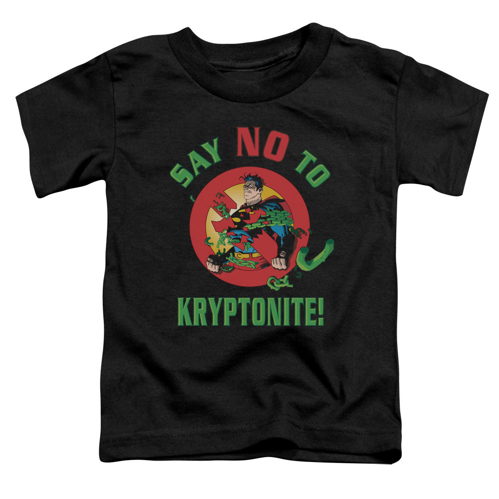 Superman Say No To Kryptonite Licensed Toddler T-Shirt SM