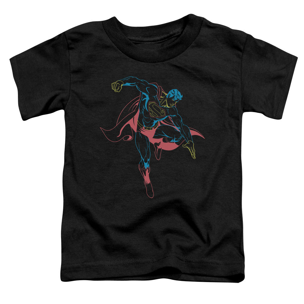Superman Neon Superman Licensed Toddler T-Shirt SM