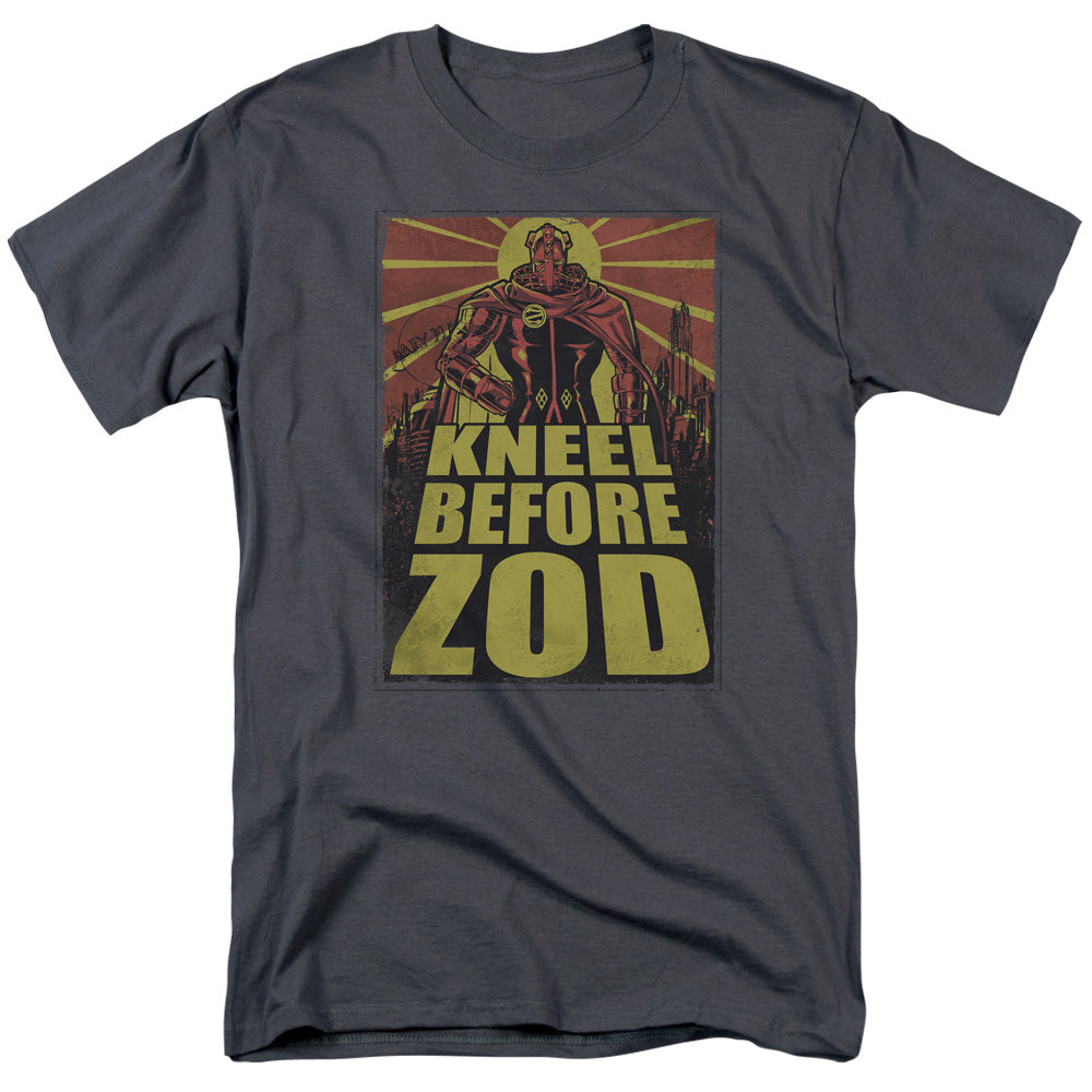 Superman Zod Poster Licensed Adult Unisex T-Shirt Regular Fit Tee SM-3X