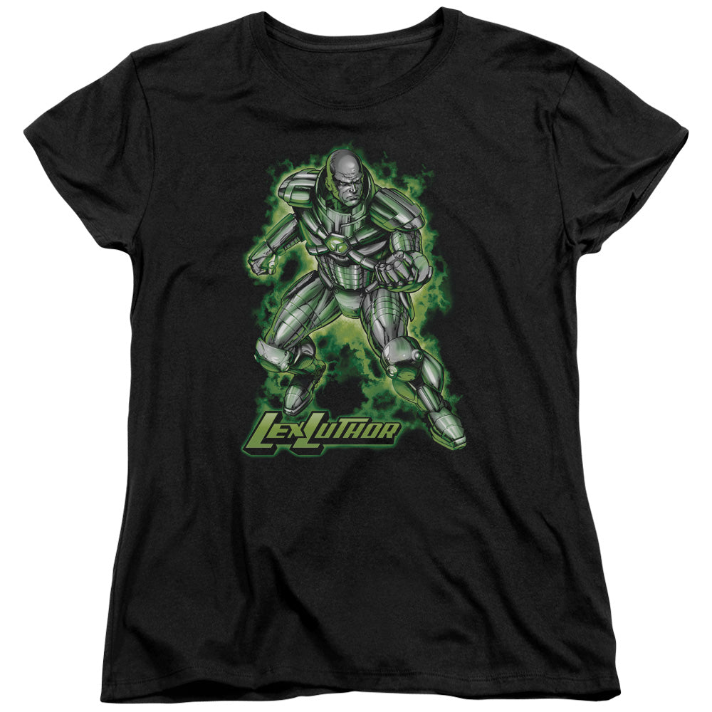 Superman Kryptonite Powered Licensed Women's T-Shirt Regular Fit SM