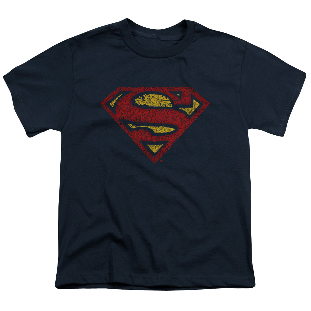 Superman Crackle S Licensed Kid's T-Shirt (Ages 4-7) SM-MD