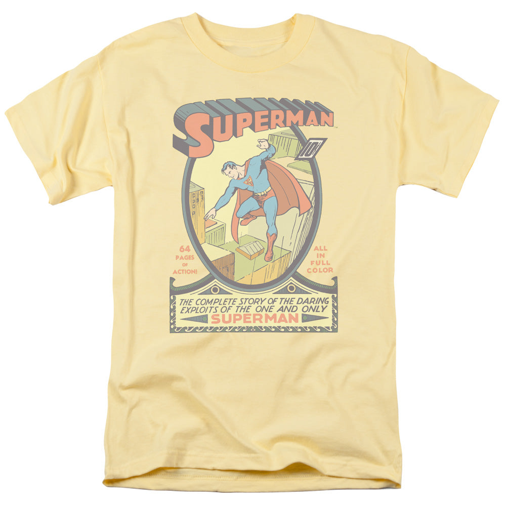 Superman #1 Licensed Adult Unisex T-Shirt Regular Fit Tee SM-3X