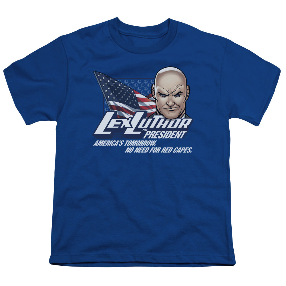 Superman Lex For President Licensed Kid's T-Shirt (Ages 4-7) XS-XL