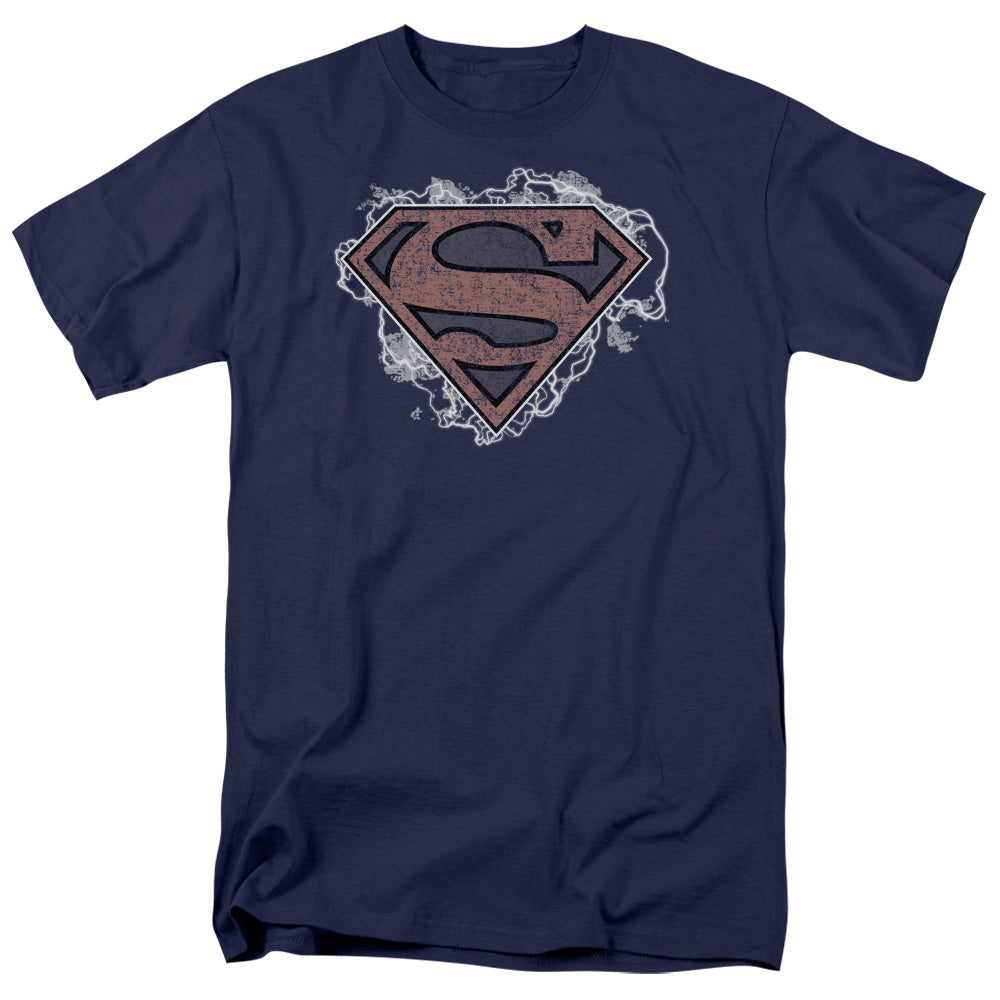 Superman Storm Cloud Supes Licensed Adult Unisex T-Shirt Regular Fit Tee SM-3X