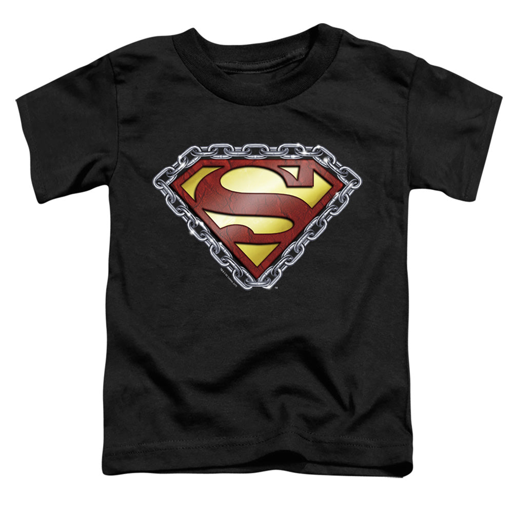 Superman Chained Shield Licensed Toddler T-Shirt SM-LG