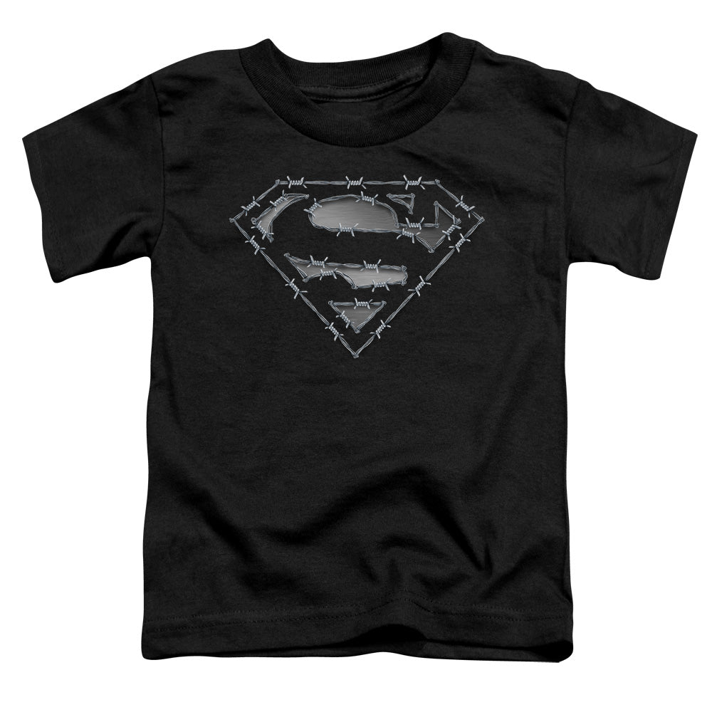 Superman Barbed Wire Licensed Toddler T-Shirt SM-LG
