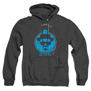 AN OFFCIALLY LICENSED BREAKING BAD BAD BREAKER ADULT UNISEX HEATHER PULLOVER HOODIE BLACK
