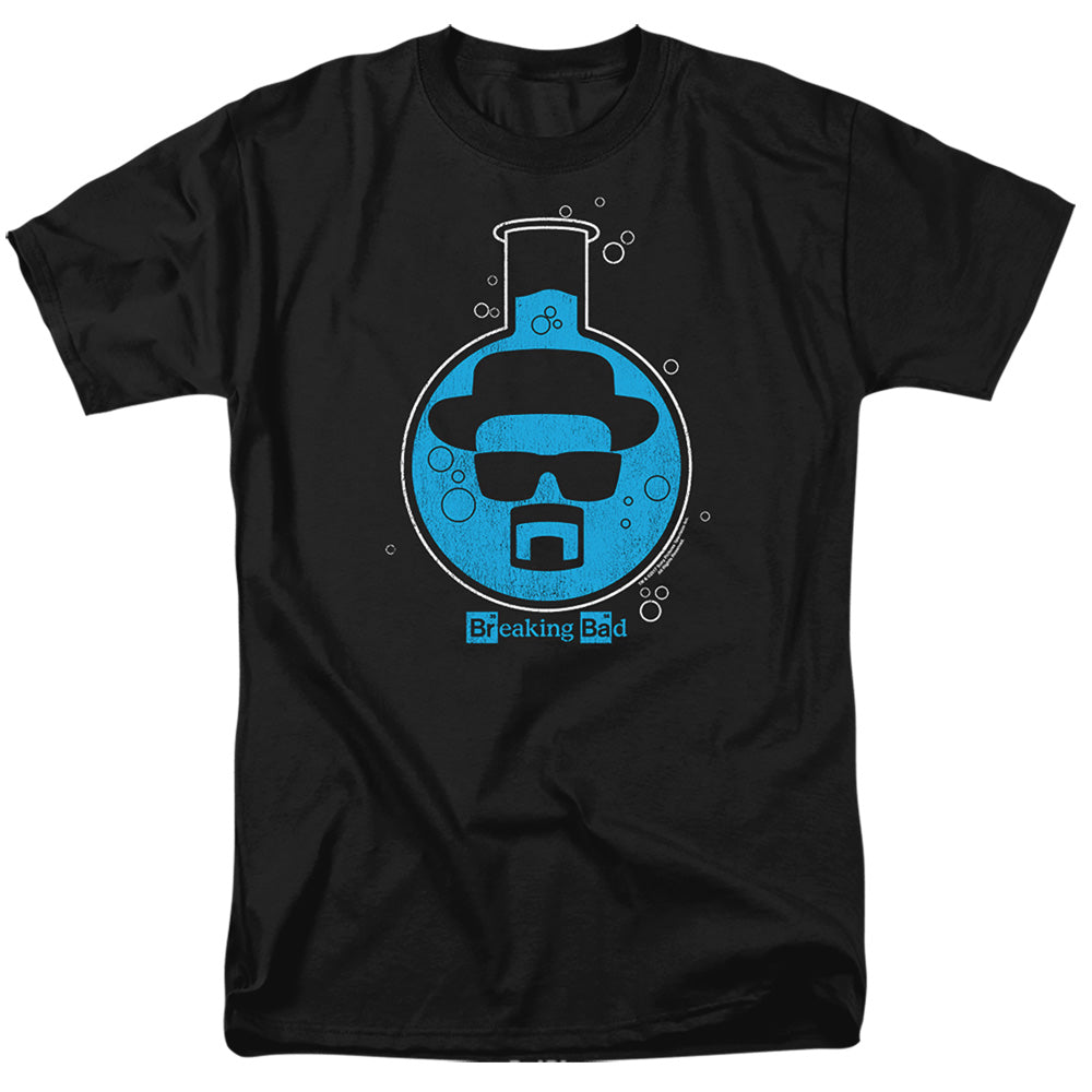 AN OFFCIALLY LICENSED BREAKING BAD BAD BREAKER MEN'S REGULAR FIT T-SHIRT BLACK