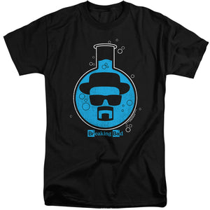 AN OFFCIALLY LICENSED BREAKING BAD BAD BREAKER MEN'S TALL FIT T-SHIRT BLACK