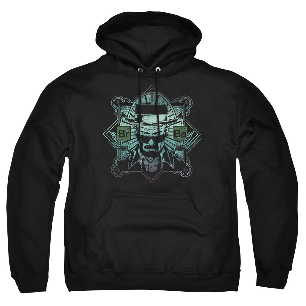 AN OFFCIALLY LICENSED BREAKING BAD THE MAN ADULT UNISEX PULLOVER HOODIE BLACK