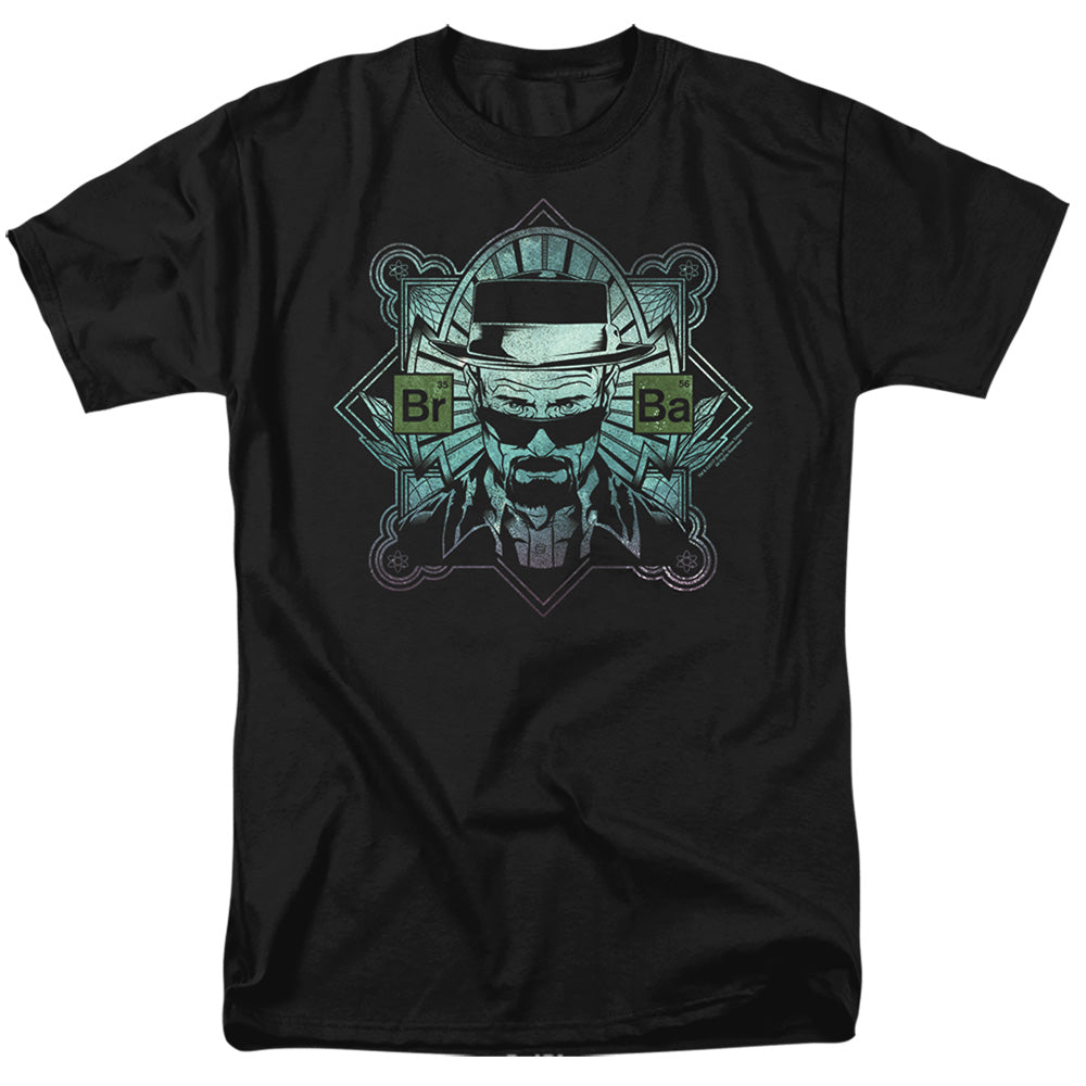AN OFFCIALLY LICENSED BREAKING BAD THE MAN MEN'S REGULAR FIT T-SHIRT BLACK