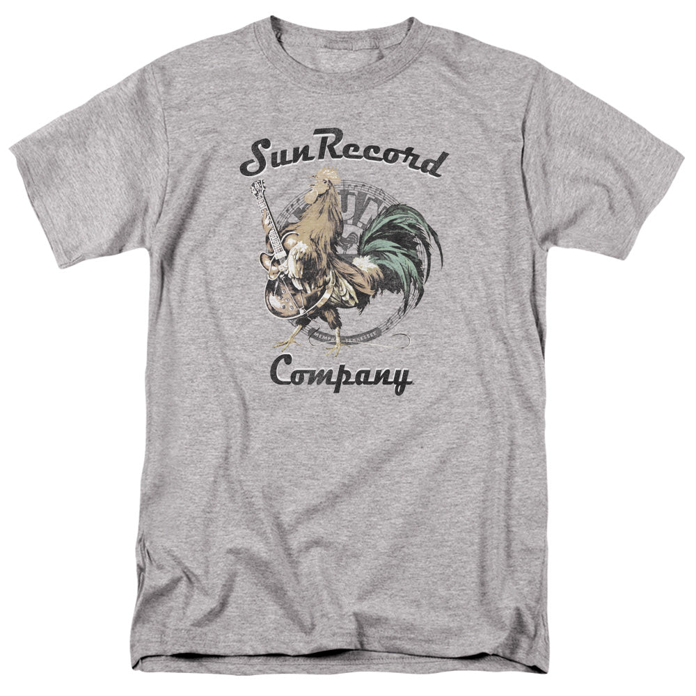 Sun Rockin Rooster Logo Licensed Adult Unisex T-Shirt Regular Fit Tee SM-3X
