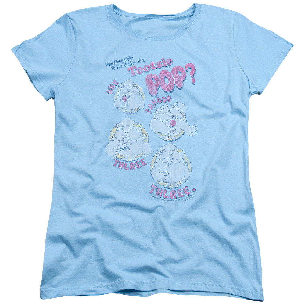 Tootsie Roll Three Licensed Women's T-Shirt Regular Fit LG