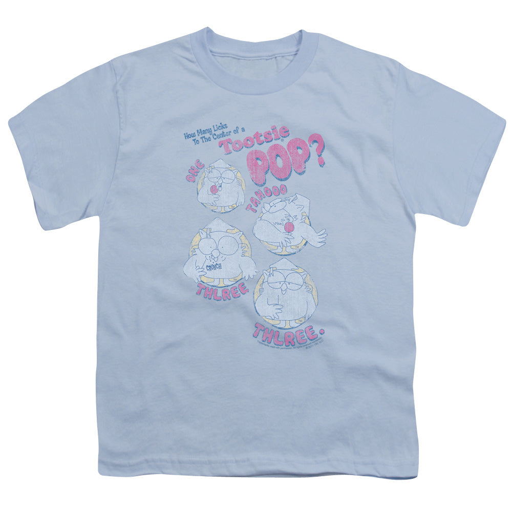 Tootsie Roll Three Licensed Kid's T-Shirt (Ages 4-7) SM-XL