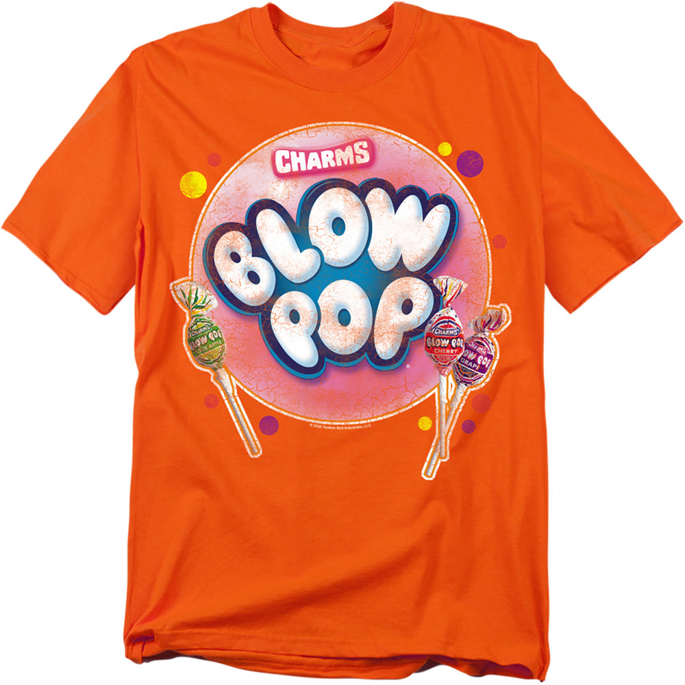 Tootsie Roll Blow Pop Bubble Licensed Adult Unisex T-Shirt Regular Fit Tee SM-3X