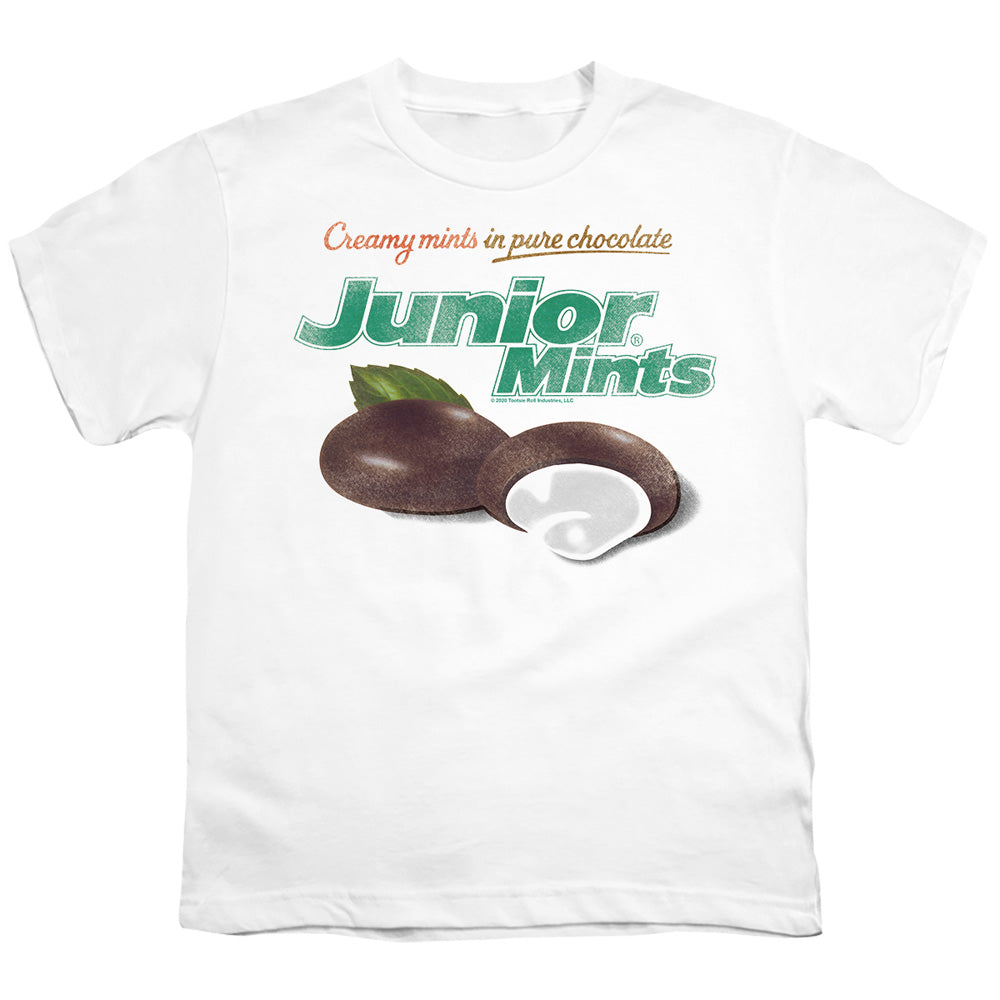 Tootsie Roll Junior Mints Logo Licensed Kid's T-Shirt (Ages 4-7) SM-XL