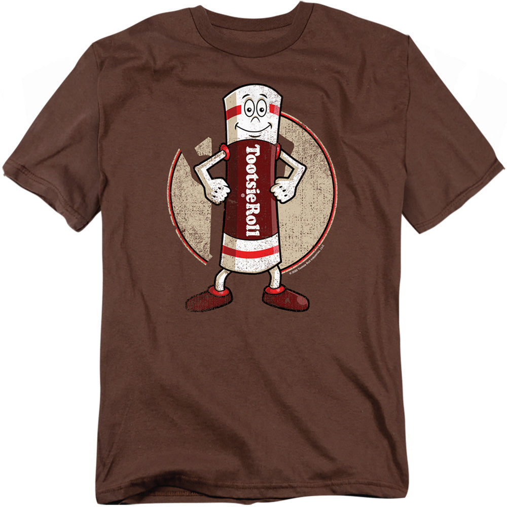 Tootsie Roll Tootsie Man Licensed Adult Unisex T-Shirt Regular Fit Tee SM-3X