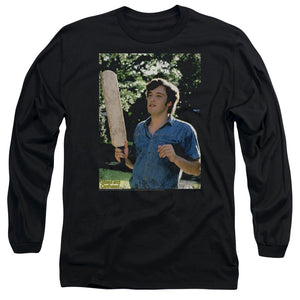 AN OFFCIALLY LICENSED DAZED AND CONFUSED OBANNION MEN'S LONG SLEEVE T-SHIRT BLACK