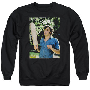 AN OFFCIALLY LICENSED DAZED AND CONFUSED OBANNION ADULT UNISEX CREWNECK SWEATSHIRT BLACK