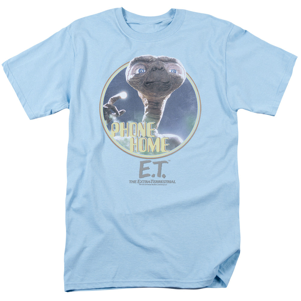 AN OFFCIALLY LICENSED ET PHONE HOME MEN'S REGULAR FIT T-SHIRT LIGHT BLUE