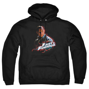 AN OFFCIALLY LICENSED FAST AND THE FURIOUS TORETTO ADULT UNISEX PULLOVER HOODIE BLACK