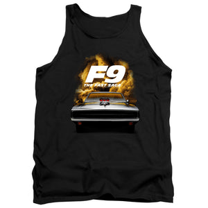 AN OFFCIALLY LICENSED FAST AND THE FURIOUS 9 CAMERO FRONT ADULT UNISEX TANK TOP BLACK