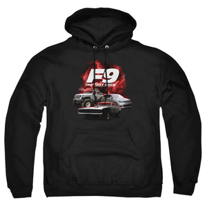 AN OFFCIALLY LICENSED FAST AND THE FURIOUS 9 CAR GROUP ADULT UNISEX PULLOVER HOODIE BLACK