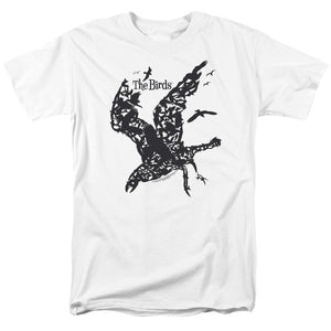 AN OFFCIALLY LICENSED BIRDS TITLE MEN'S REGULAR FIT T-SHIRT WHITE