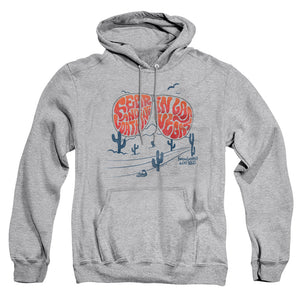 AN OFFCIALLY LICENSED FEAR AND LOATHING IN LAS VEGAS GLASSES ADULT UNISEX PULLOVER HOODIE ATHLETIC HEATHER