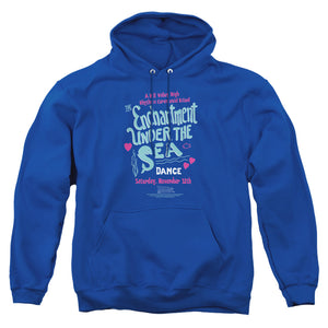 AN OFFCIALLY LICENSED BACK TO THE FUTURE UNDER THE SEA ADULT UNISEX PULLOVER HOODIE ROYAL