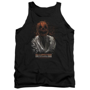 AN OFFCIALLY LICENSED HALLOWEEN III H3 SCIENTIST ADULT UNISEX TANK TOP BLACK