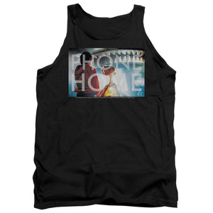 AN OFFCIALLY LICENSED ET KNOCKOUT ADULT UNISEX TANK TOP BLACK