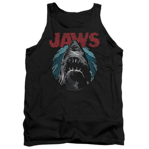 AN OFFCIALLY LICENSED JAWS WATER CIRCLE ADULT UNISEX TANK TOP BLACK